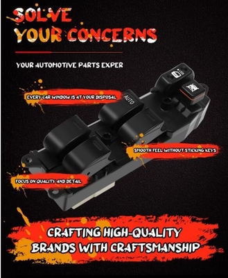 84820-12340 84820-60110 OEM NO 토요타 코롤라 RAV4용 전력 창 마스터 스위치